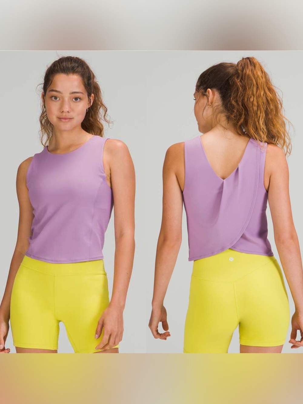 Lululemon Nulu Twist-Back Yoga Tank Top *Light Support, C/D Cups
Wisteria Purple